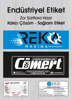 Endüstriyel Etiketler