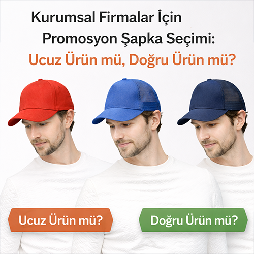 Kurumsal Firmalar İçin Promosyon Şapka Seçimi: Ucuz Ürün mü, Doğru Ürün mü?