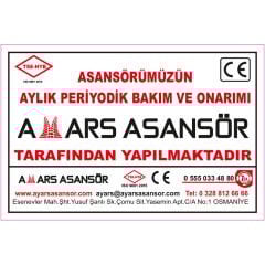 Asansör Etiketleri - Mypromet Etiket